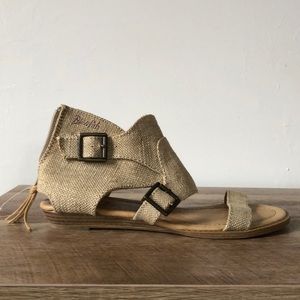 Blowfish Grecian canvas sandals